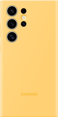 Funda de silicona amarilla para Samsung G S24 ULTRA