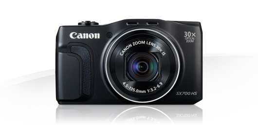 Canon PowerShot SX700 HS 1/2.3  Appareil-photo compact 16,1 MP CMOS 4608 x 3456 pixels Noir - Bon état