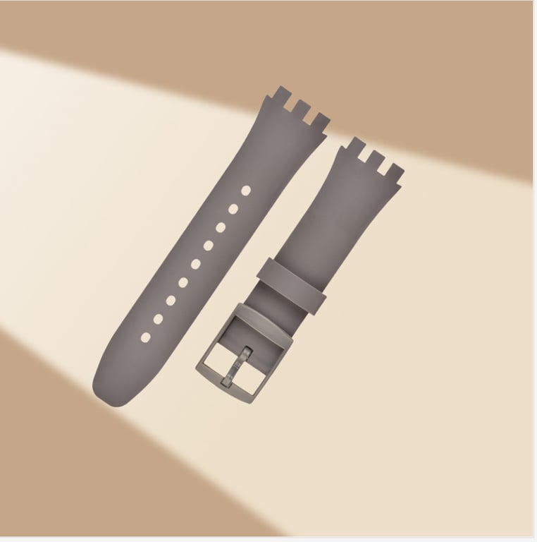 Bracelet de remplacement en silicone de qualité supérieure pour montre Swatch 16 mm Neuf - vue 3