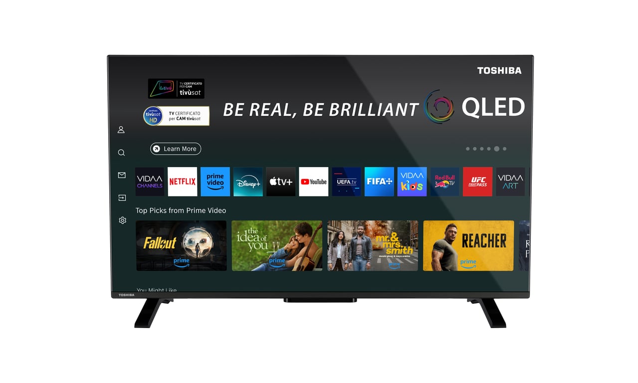 Toshiba 40QV2F63DA TV 101 6 cm 40 Full HD Smart TV 220 cdm² Neuf - vue 2