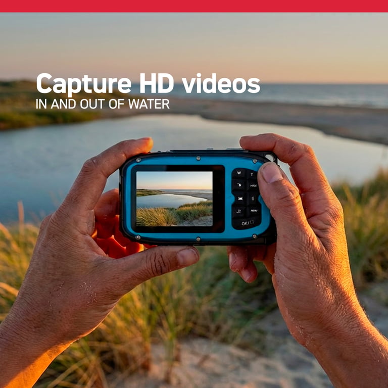 Appareil Photo Numérique Étanche AGFA PHOTO Realishot WP6000 – 18 MP Vidéo HD - vue 2
