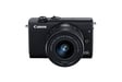 Canon EOS M200 + EF-M 15-45mm f/3.5-6.3 IS STM MILC 24,1 MP CMOS 6000 x 4000 Pixeles Negro