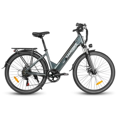 Bicicleta eléctrica SAMEBIKE RS-A01 Pro-T de 26'', batería de 36 V y 15 Ah, motor de 500 W, ideal para desplazamientos diarios y conducción urbana