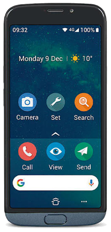 Doro 8050 Touch Smartphone Noir
