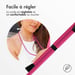 imoshion Coque en silicone avec cordon pour Apple iPhone 14 Pro - Fluor Roze