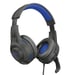 Trust GXT 307B Ravu Gaming Headset for PS4 Casque Avec fil Arceau Jouer Noir, Bleu