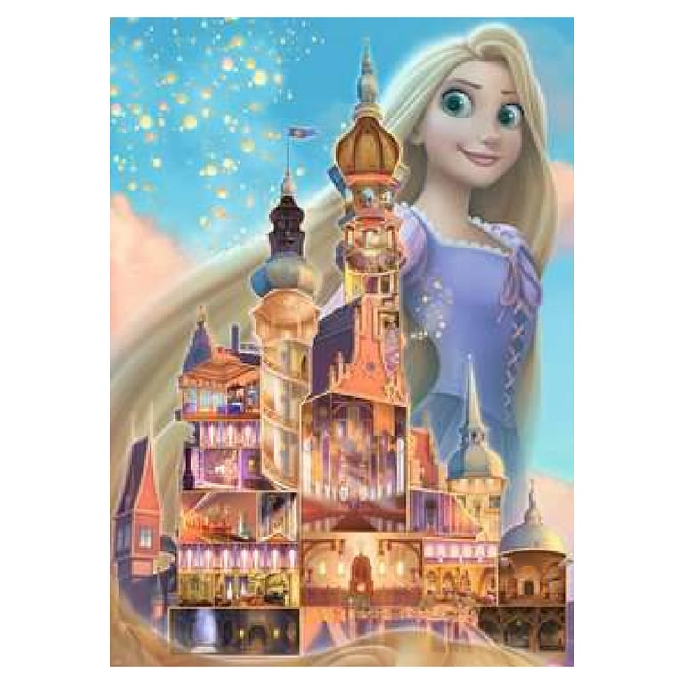 Ravensburger Puzzle Adulte Puzzle 1000 pièces Raiponce Collection Château des Disney Princesses Adultes et Enfants dès Puzzle de qualité supérieure Disney Princesses 12000264 - vue 3