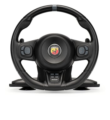 MT Distribution ABGAAC01 accessoire de jeux vidéo Noir USB Volant Analogique/Numérique PlayStation 4