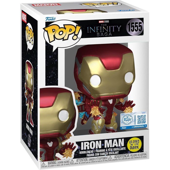Avengers: Endgame Figurine POP! Plus Iron Man Beams GW 9 cm - vue 10