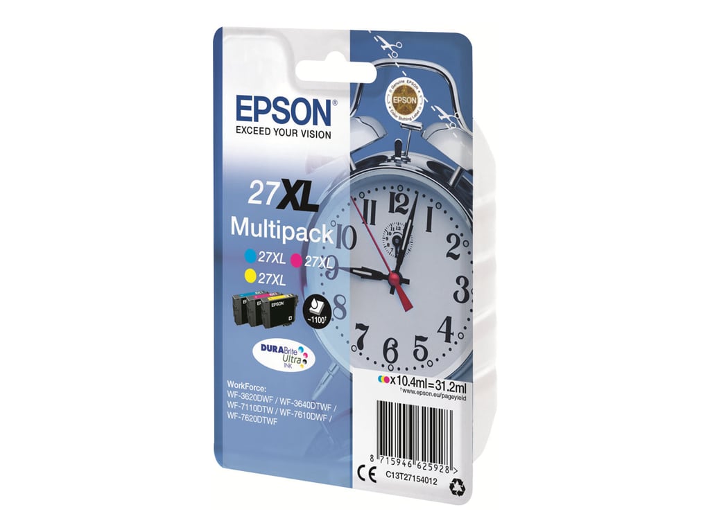 Epson Multipack 'Réveil' 27XL Encre DURABrite Ultra - vue 7