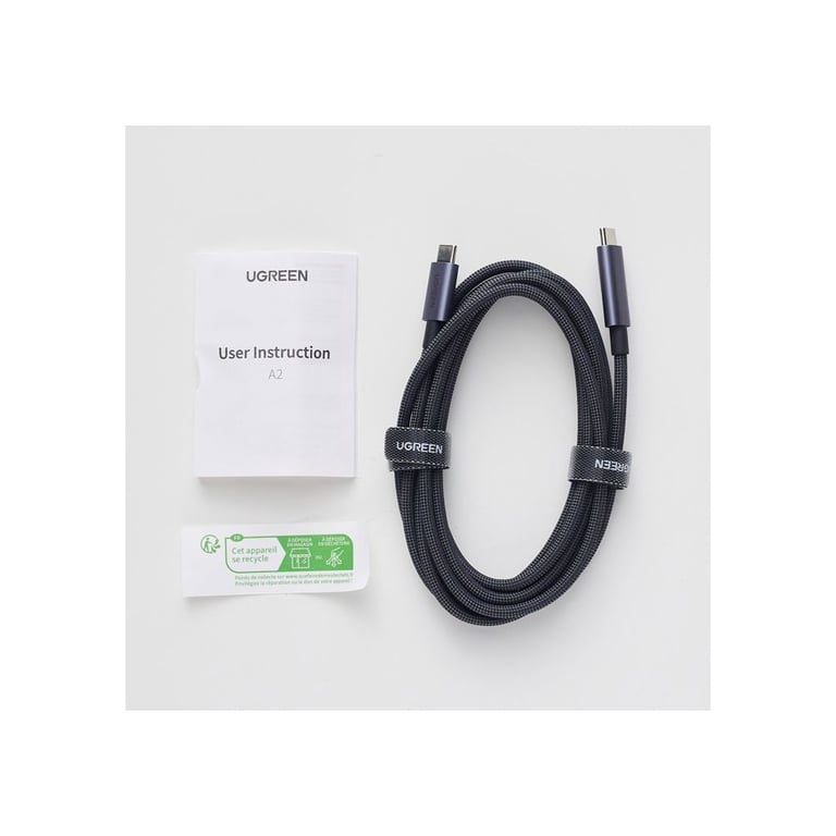 UGREEN Uno Câble USB C vers USB C PD 20V Charge Rapide en Nylon Compatible avec MacBook iPad iPhone 17 Pro Max Air 16 Galaxy S25 Plus Ultra S24 S23 A55 A35 A15 Steam Deck PS5 Manette 1M - vue 8