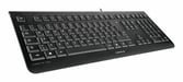 CHERRY KC 1000 teclado Hogar / Oficina USB QWERTY Portugués Negro