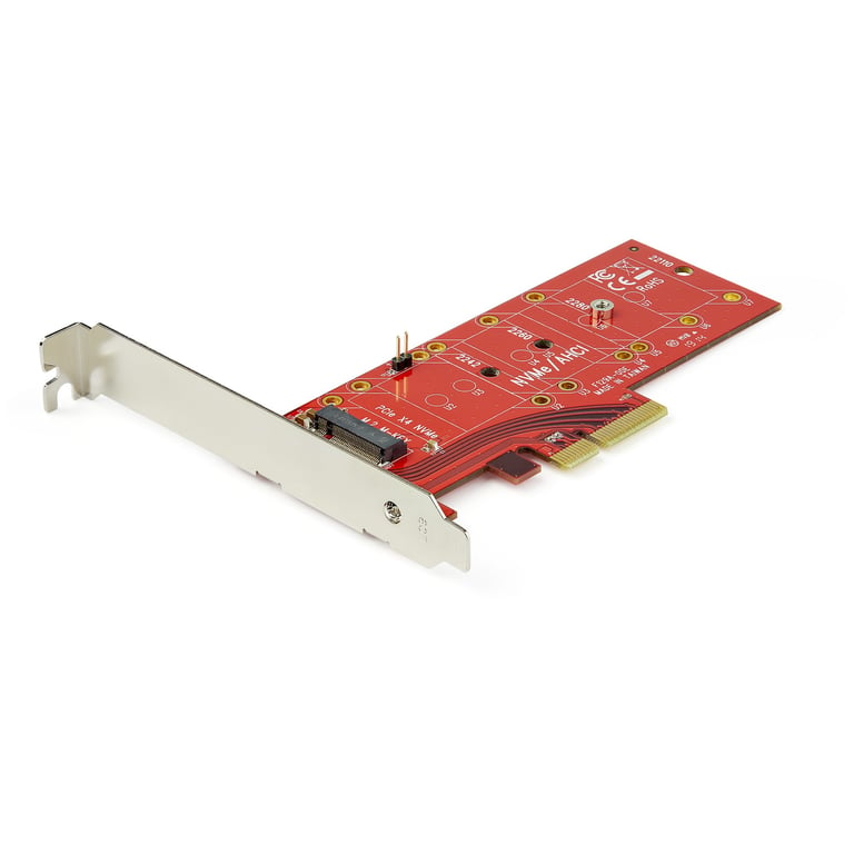 Carte Contrôleur PCI Express StarTech PEX4M2E1 – Adaptateur SSD NVMe M.2 PCIe - vue 2
