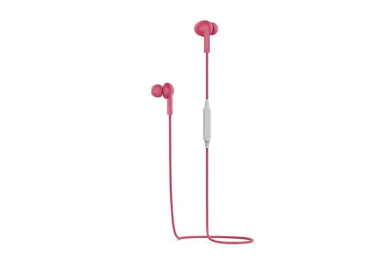 Pantone PT-WE001P Cuffia wireless per chiamate/musica Bluetooth Rosa