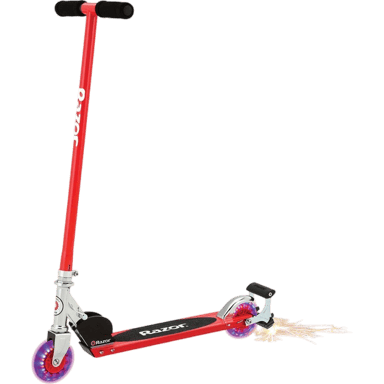 Monopattino Razor S Spark Sport 8+ anni Rosso e Nero