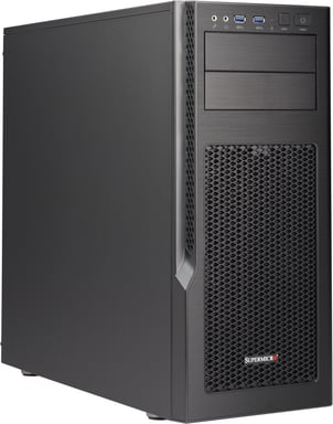 Supermicro SuperChassis GS5A-754K Midi Tower Negro, Gris 750 W
