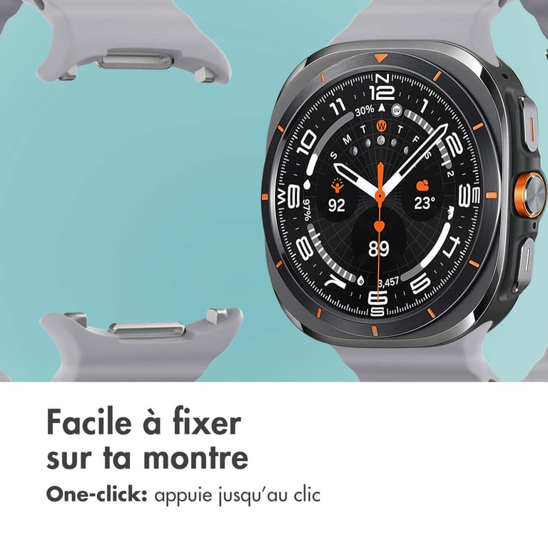 Bracelet imoshion Ocean Silicone pour Samsung Galaxy Watch Ultra - vue 2
