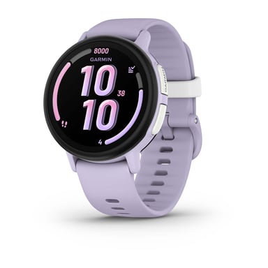 Garmin Bounce 010-03399-01 smartwatche et montre de sport 3,05 cm (1.2 ) AMOLED 43 mm Numérique 390 x 390 pixels Écran tactile Violet Wifi GPS (satellite) - Neuf