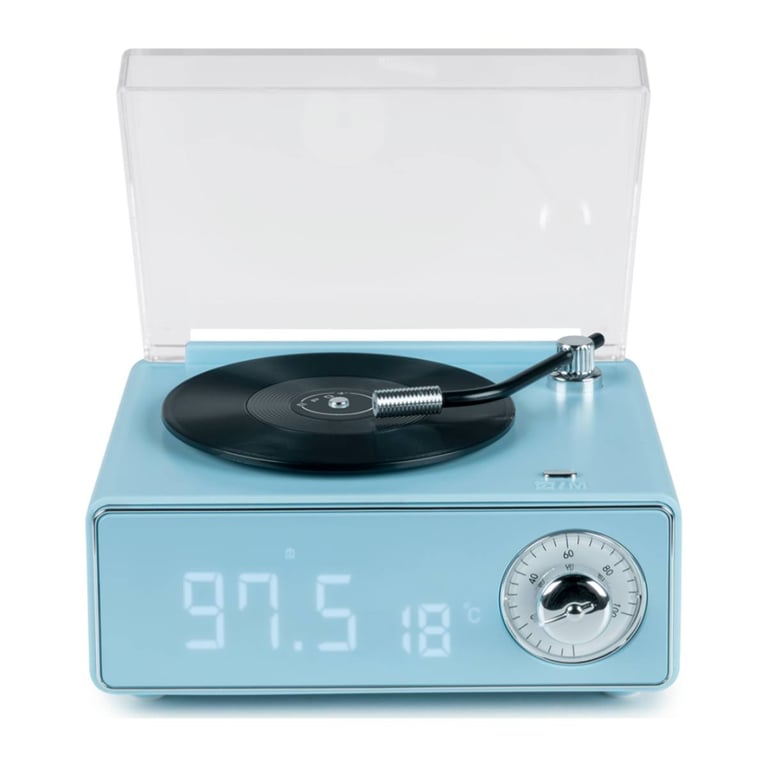 Enceinte et Réveil Bluetooth Rétro EPOK Neuf - vue 4