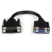 StarTech.com Adaptador Conversor de 20cm DVI-I a VGA - DVI-I Macho - HD15 Hembra - Cable Convertidor Negro