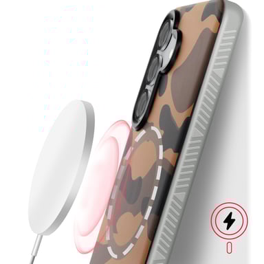 Coque MagSafe pour Samsung Galaxy S25 F-Protect Camouflage