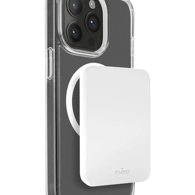 PURO PUFCBB40P2MAGWHI banco de alimentación eléctrica de Litio Polímero (LiPo) 4200 mAh Carga inalámbrica Blanca