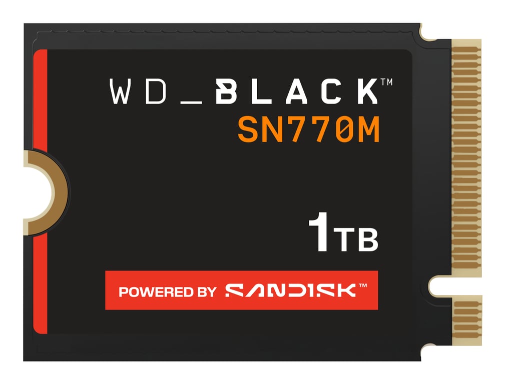 SSD WESTERN DIGITAL SN770M .2 2230 PCIe Gen4 nCache 4.0 - vue 2