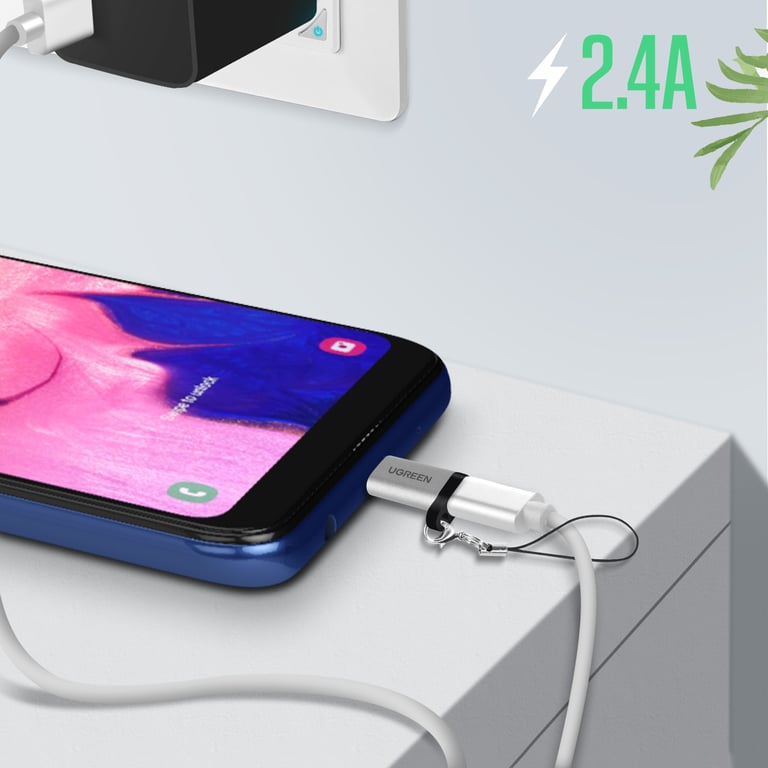 Adaptateur USB C vers micro USB Charge et Synchronisation 2. XO Ugreen Neuf - vue 3