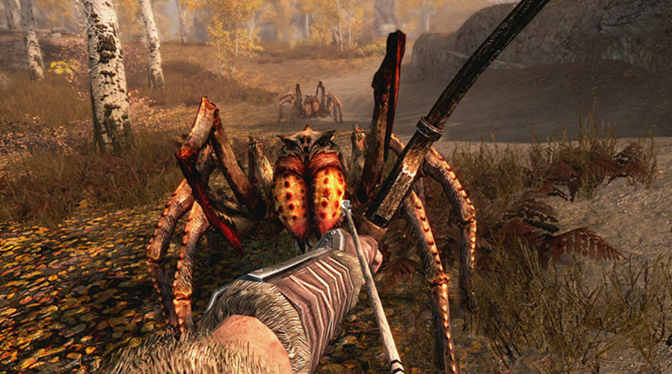 Nintendo The Elder Scroll V : Skyrim - vue 4