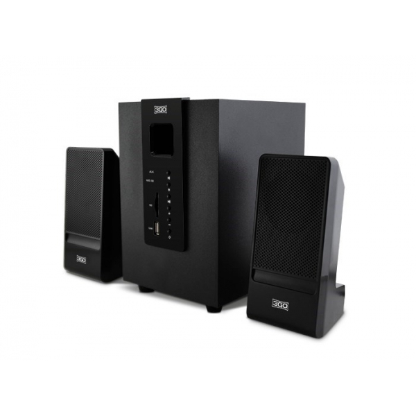 Enceintes 3GO Y650 2.1 – Puissance 20W, Télécommande Incluse