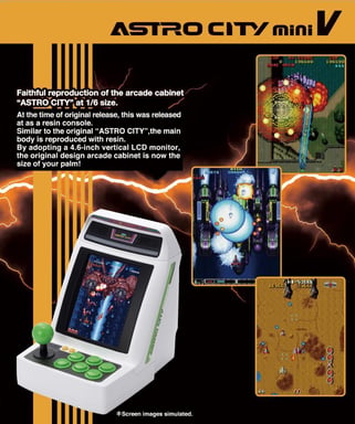 Console Sega Astro City Mini V