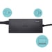 i-tec USB-C HDMI DP Docking Station with Power Delivery 65W + Universal Charger 77 W