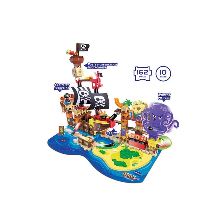 VTECH MARBLE RUSH ADVENTURES SUPER BATEAU PIRATE INTERACTIF - vue 3