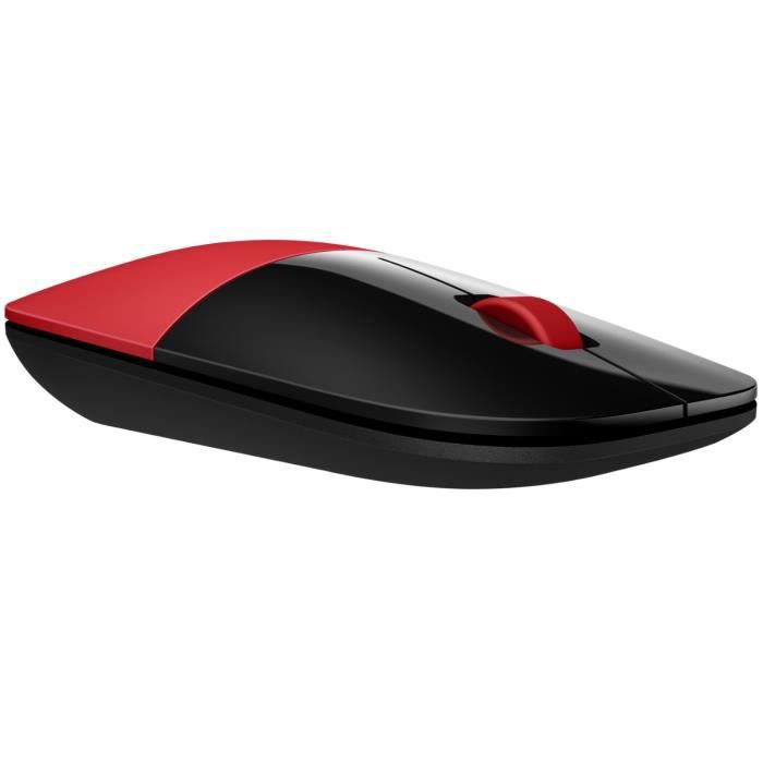 Souris sans fil Z3700, Rouge