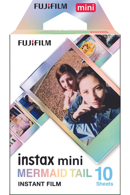 Pack de 10 photos Fujifilm Instax Mini Mermaid Tail - vue 3