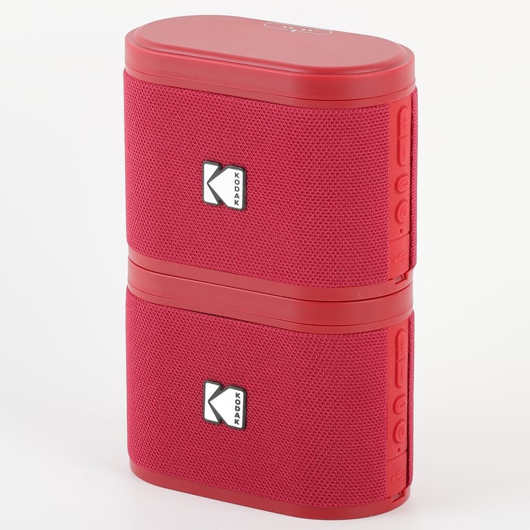 Enceintes Bluetooth Kodak Soundbrix RMS sans fil docking magnétique - vue 2