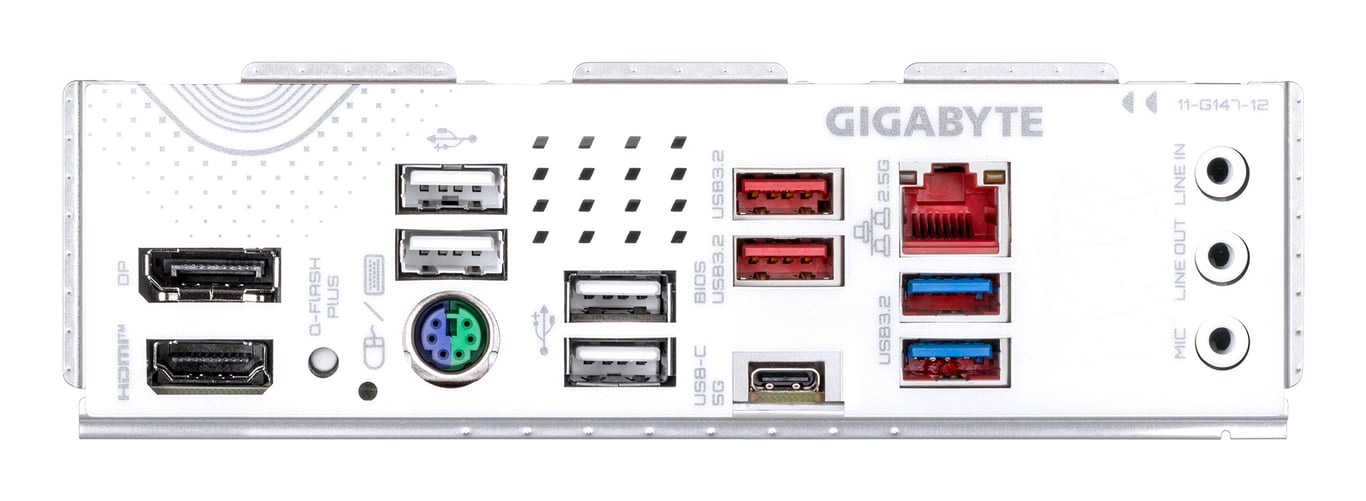 Gigabyte B850 EAGLE ICE - vue 3