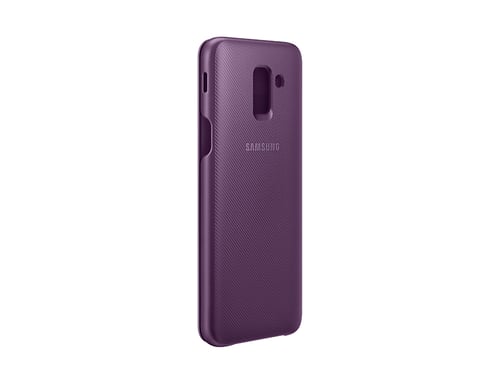 Samsung EF-WJ600 coque de protection pour téléphones portables 14,2 cm (5.6'') Étui avec portefeuille Violet Samsung Galaxy J6 (2018)