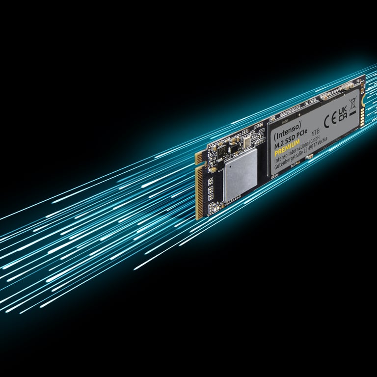 Intenso 3835470 disque SSD .2 PCI Express 3.0 NVMe 3D NAND Neuf - vue 2