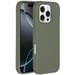 Accezz Coque Liquid Silicone avec MagSafe pour Apple iPhone 16 Pro - Cooper Green