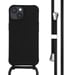 imoshion Coque en silicone avec cordon pour Apple iPhone 14 - Noir