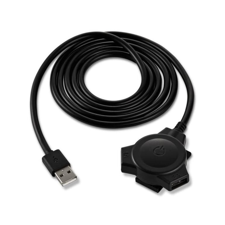 Cargador de mechero USB QDOS de 3 puertos