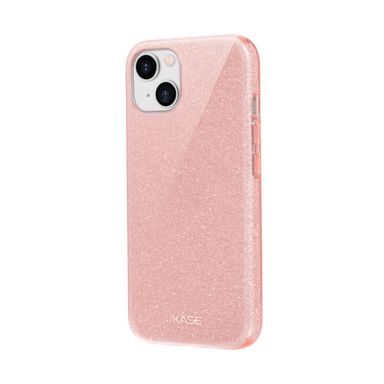 Guscio sottile e scintillante per Apple iPhone 13, oro rosa