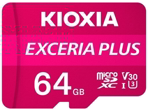 Kioxia Exceria Plus 64 GB MicroSDXC UHS-I Classe 10 (KIOXIA microSD-Card Exceria Plus 64GB)