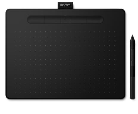 Wacom Intuos M Bluetooth tablette graphique Noir 2540 lpi 216 x 135 mm USB/Bluetooth