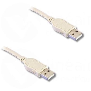 Lineaire PCUSB210C Cavo USB 1,8 m USB 2.0 USB A Beige