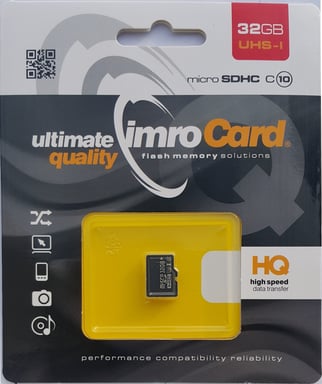 Memoria flash IMRO 10/32G UHS-I 32 GB MicroSDHC Classe 10