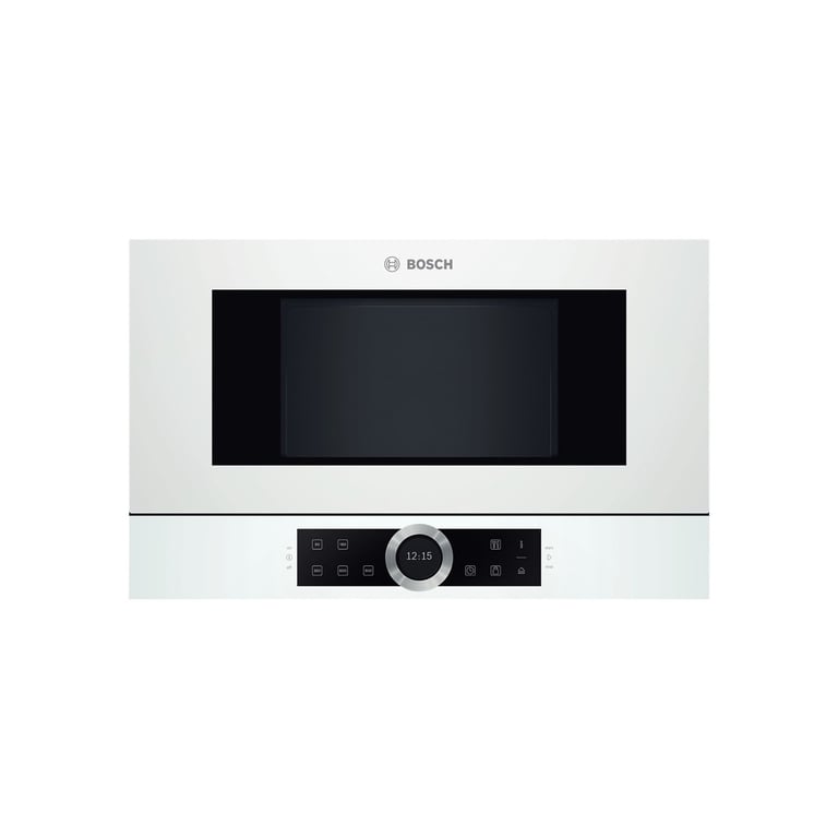 Bosch Serie 8 BFL634GW1 micro-onde Blanc Micro-onde simple Intégré 21 L 900 W - Neuf