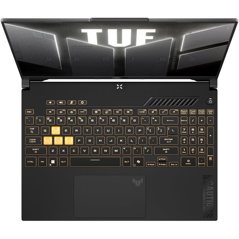 PC Portable Gamer ASUS TUF Gaming F16 TUF607 : Sans Windows 16 WUXGA RTX 4050 6Go Intel Core 5 RAM SSD - vue 3