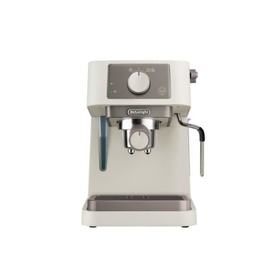 Machine a expresso - DELONGHI - STILOSA EC235.CR - Solo pompe - Bouilloire inox - Compatible ESE - Buse vapeur - Finition creme
